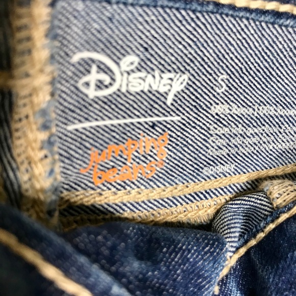 NEW Disney's Kids Minnie Mouse Sequin Jeans Blue Small - Picture 6 of 7